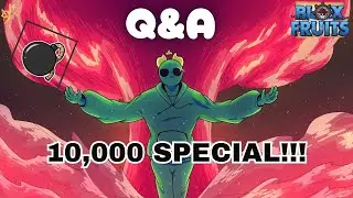 『Bomb + Angel V4』KILLER QUEEN: BITE ZA DUSTO!!! (Blox Fruits 10,000 Subs Special + QnA)