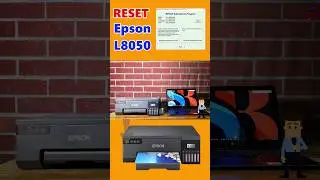 Epson l8050 reset memory! #epsonl8050 #reset #printer #epson