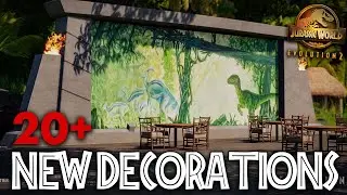 FREE JURASSIC PARK UPDATE Has LOGS, THE BANNER & MORE! | Jurassic World Evolution 2 Update