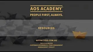 AFFINITY OS™ RESOURCES  | AOS ACADEMY™