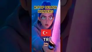 K-Pop Demon Hunters Rumi and Juni Duel ⚔️🇹🇷🇺🇸🇰🇷