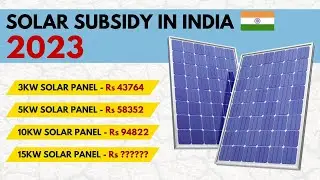 Solar Subsidy 2024 | Solar Subsidy Scheme | Subsidy on Solar Panels | Solar Rooftop Subsidy Yojana