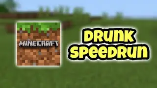 Drunk Minecraft Speedrun Stream! (Minecraft Speedrun Live Stream)