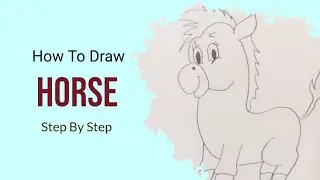 how to draw horse | draw horse | horse