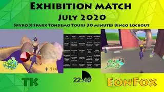 Spyro x Sparx Tondemo Tours Exhibition Race | TK vs EonFox