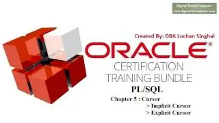 Chapter 5 : PL/SQL Cursor