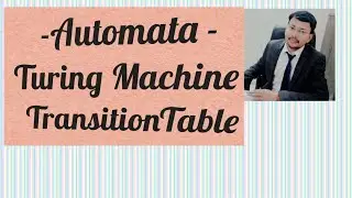 L-27 | Transition Table | an bn cn & an bn |  Turing Machine