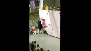 Чемпионат России 2016 боулдеринг, финал, первая трасса
