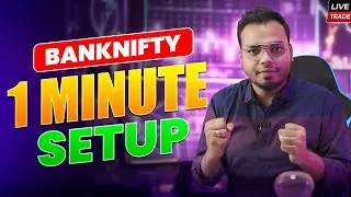 Intraday Live Trading #banknifty  #options  ll 1 Minute Morning #strategy