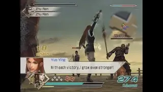 Dynasty Warriors 6 Special - Yue Ying Free Mode - Chaos Difficulty - Battle of Yi Ling