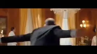 негр танцует в костюме