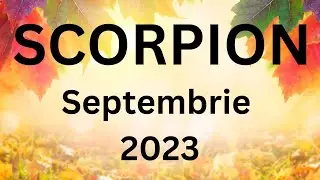 SCORPION SEPTEMBRIE 2023 ATRACTIE DEOSEBITA!🔮 SUCCES REPUTATIE 🌟PRIN COMUNICARE! 😶‍🌫️CORTINA FALSA