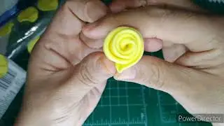 como hacer una Rosa (porcelana fria)