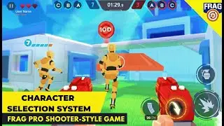 Robot Character Selection System  Multiplayer Shooter Devlog #2  Unity Netcode