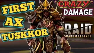 **NEW* Ogryn Tribes NUKER! FIRST AX TUSKKOR BANGS! | RAID Shadow Legends