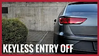 How to disable keyless entry in Seat Leon 5F | CarScanner Pro