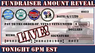 LIVE Fundraiser Amount Reveal (From North Carolina)
