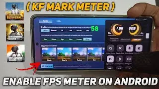 HOW TO ENABLE FPS METER IN ANY ANDROID DEVICE WITHOUT ROOT |FPS METER ANDROID | FPS METER FOR BGMI