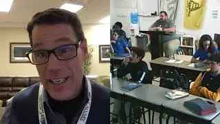 Jeff Struecker Skype call with Santiago Christian School
