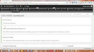 WordPress CSV 2 POST - import .csv file by URL