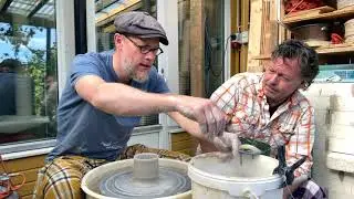 0051 Special Guest Johan Kruse throwing pots