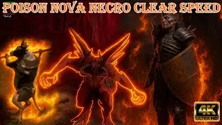Farming Chaos & Cows Fast with Poison Nova Necromancer – D2R Guide