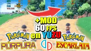 Pokémon Púrpura y Escarlata a 60 Fps en YUZU ✅ Emulador de Switch para Pc de Bajos Recursos