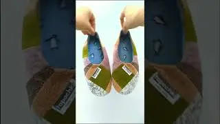 Лоскутные домашние тапочки/Patchwork Home Slippers