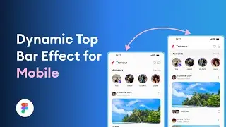Create a Dynamic Top Bar Effect for Mobile Screens