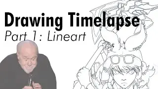 Drawing Timelapse - FFXIV Character Commission (Part 1 of 2)