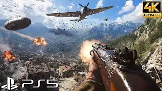 (PS5) The Invasion of Italy™ | Ultra Realistic Immersive Graphics Gameplay [4K 60FPS] Battlefield