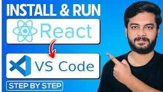 How to Download & Install React in Visual Studio | Run React JS App in Visual Studio Code (2024)