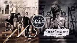 CNCO / Justin Bieber, J Balvin - Sorry, Fan Enamorada (Mako Mashup)