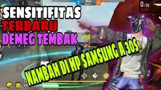 Sensivitas free fire di samsung a30s tersakit.