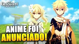 BOMBA! ANIME DE GENSHIN IMPACT FINALMENTE FOI ANUNCIADO!!