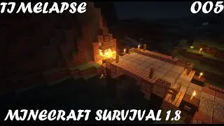 LET'S PLAY MINECRAFT SURVIVAL[SHADERS & TIMELAPSE] EP005:NETHER WORLD