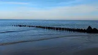 Курорт Пионерский. Пляж. Ноябрь 2023