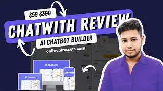 Chatwith Review 2024 | Best AI Chatbot Builder for Website and Stores🔥