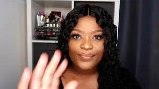GRWM - NATURAL HAIR + WET CURLY HAIR LOOK