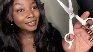 ASMR Haircut Roleplay | Gentle Small Talk & Relaxing Scissor Sounds