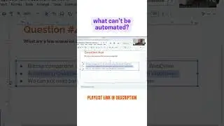 What can't be automated? || Top Selenium WebDriver Interview Question Answered in 60 Seconds! 💻
