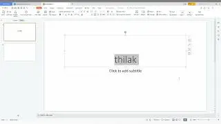 How to rotate text vertically in wps presentation