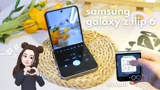 UNBOX | samsung galaxy z flip 6 silver shadow✨ หน้าจอพับได้ ดีไซน์เก๋สุดๆ🥳