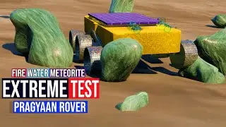 Extreme Tests On Rover | 3D Animated #chandrayaan3 #isro #roverpragyan