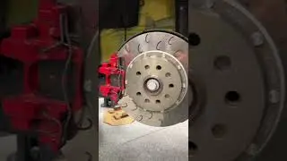 RS3 Swap Golf R Rear Brake Upgrade #golfr #shorts