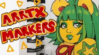 🔥 My fav ARRTX ACRYLIC MARKERS 🔥