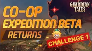 CO-OP EXPEDITION - Challenge 1 & GENERAL TIPS for stage 1 | Guardian Tales