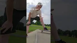 Dropping in for the first time: part 1. #skateboarding #parkskate #skateboard #first #vlog