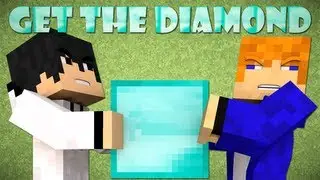 Chase The Diamond Block - Minecraft