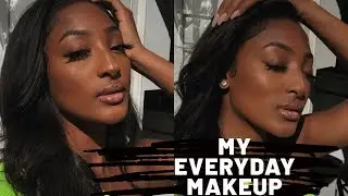 My Everyday Glam Makeup Routine 2020| WOC Friendly